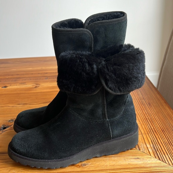 UGG Black Boots with Arch Support Women’s 8 - Picture 1 of 9